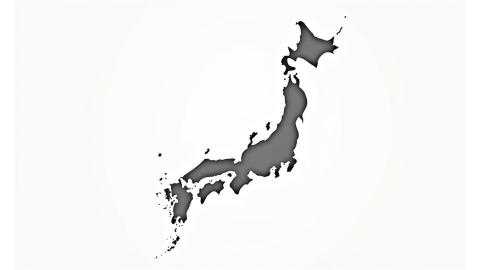 Fandrelioxumoraのサービス対応エリアを示す日本地図